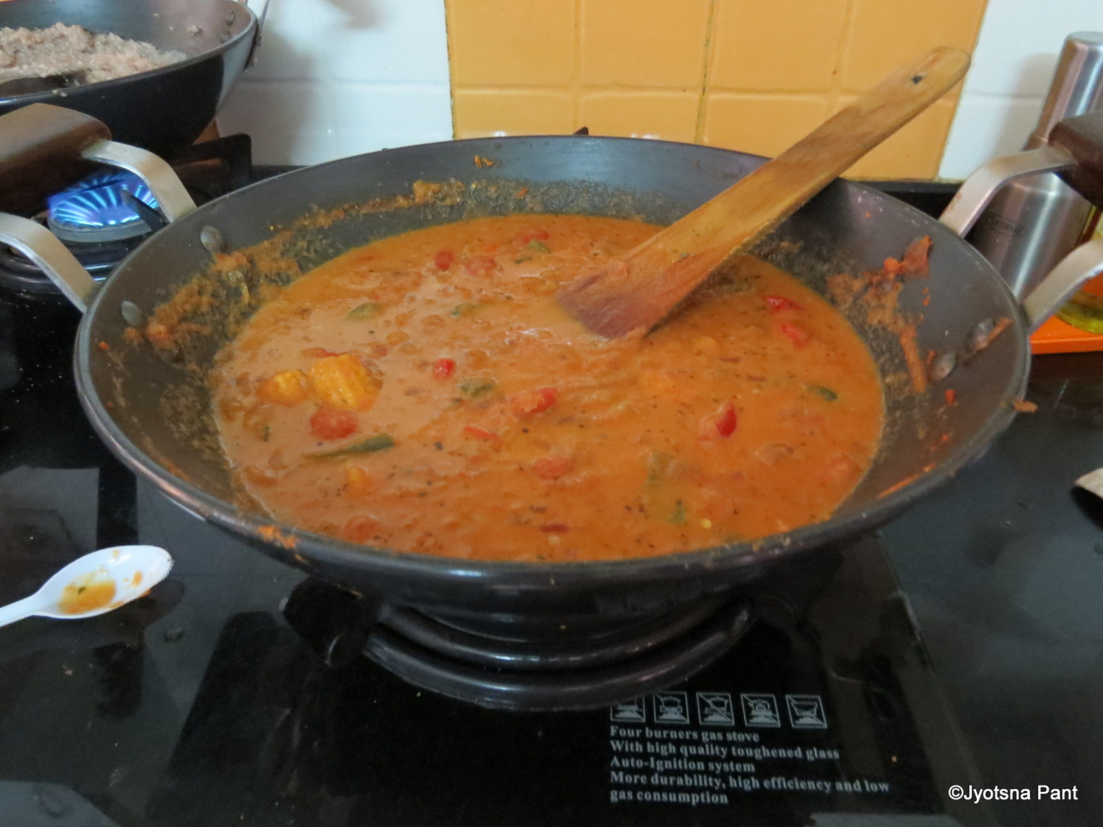 With Love from Mom's Kitchen Wine rice and Vegetable sauce