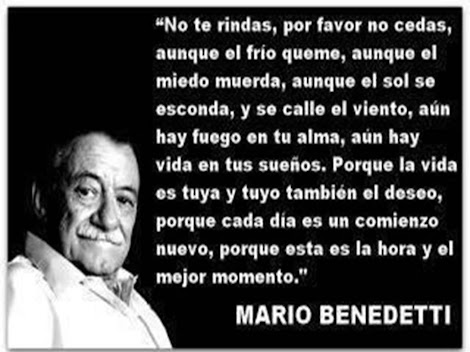 MARIO BENEDETTI