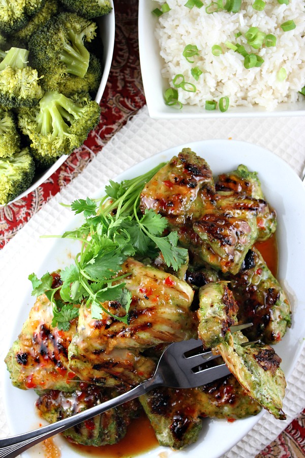 MomLid's Musings Cilantro Chicken