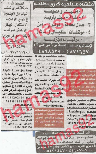 وظائف خالية فى جريدة الوسيط الاسكندرية الثلاثاء 23-04-2013 %D9%88+%D8%B3+%D8%B3+17
