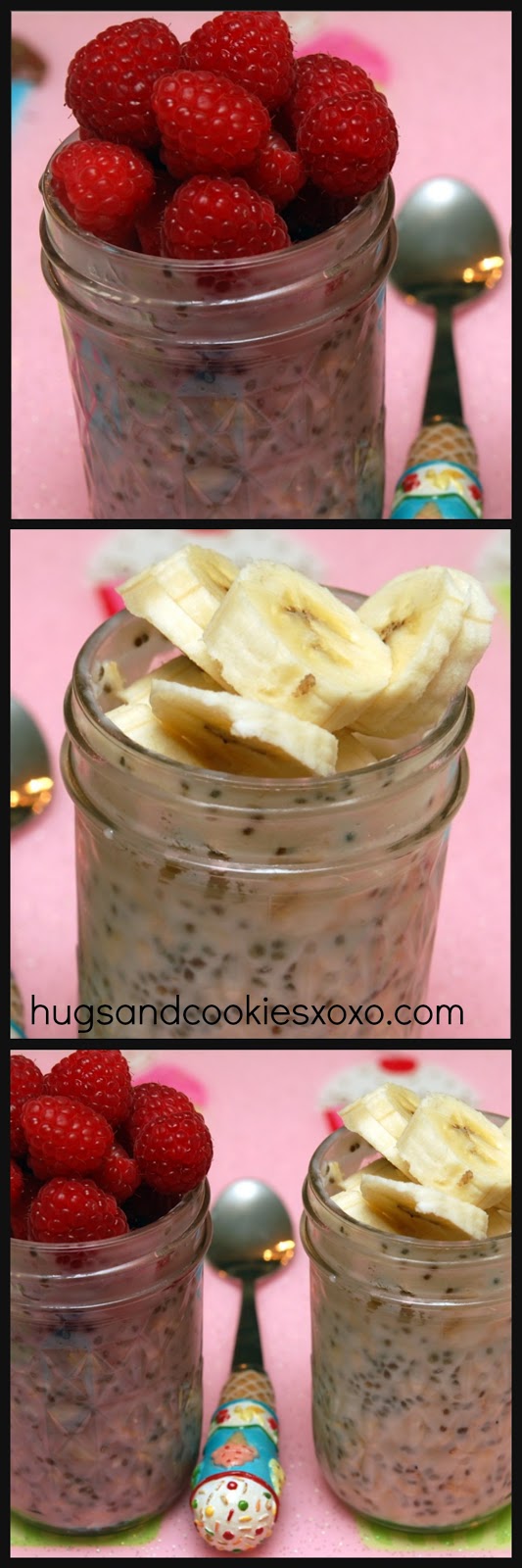 OVERNIGHT OATMEAL IN MASON JARS Hugs and Cookies XOXO