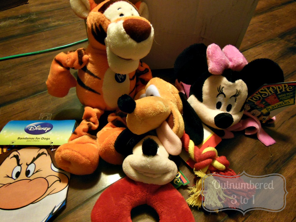 New Disney Pet Products from PetSmart Review Outnumbered 3 to 1