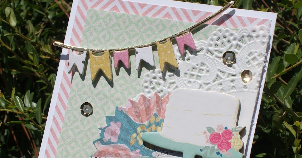 My Scrap Asylum "Confetti" Birthday Card