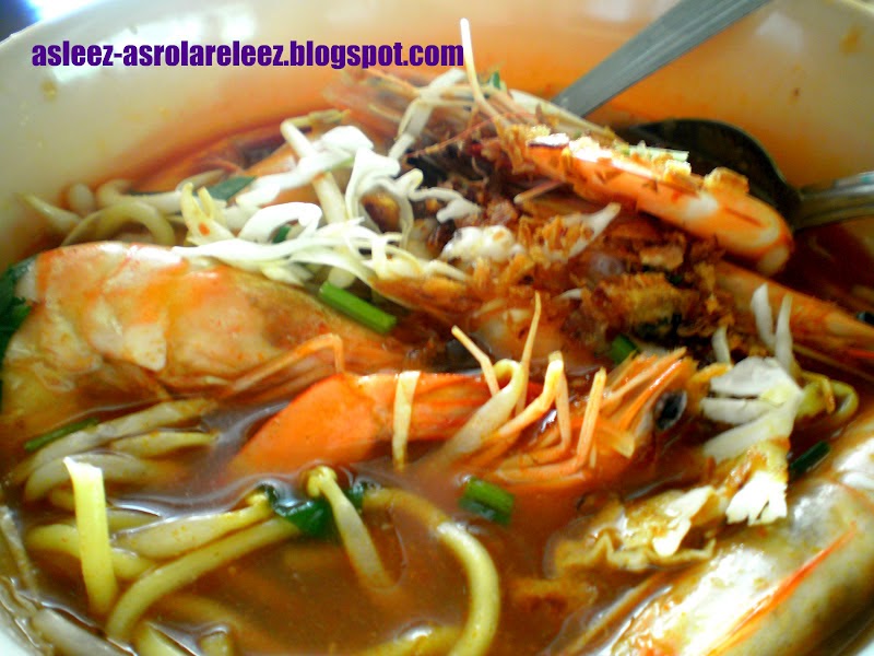 ANNYEONGHASEYO... MEE UDANG BANJIR MAK JAH + MAK TEH KUALA SEPETANG
