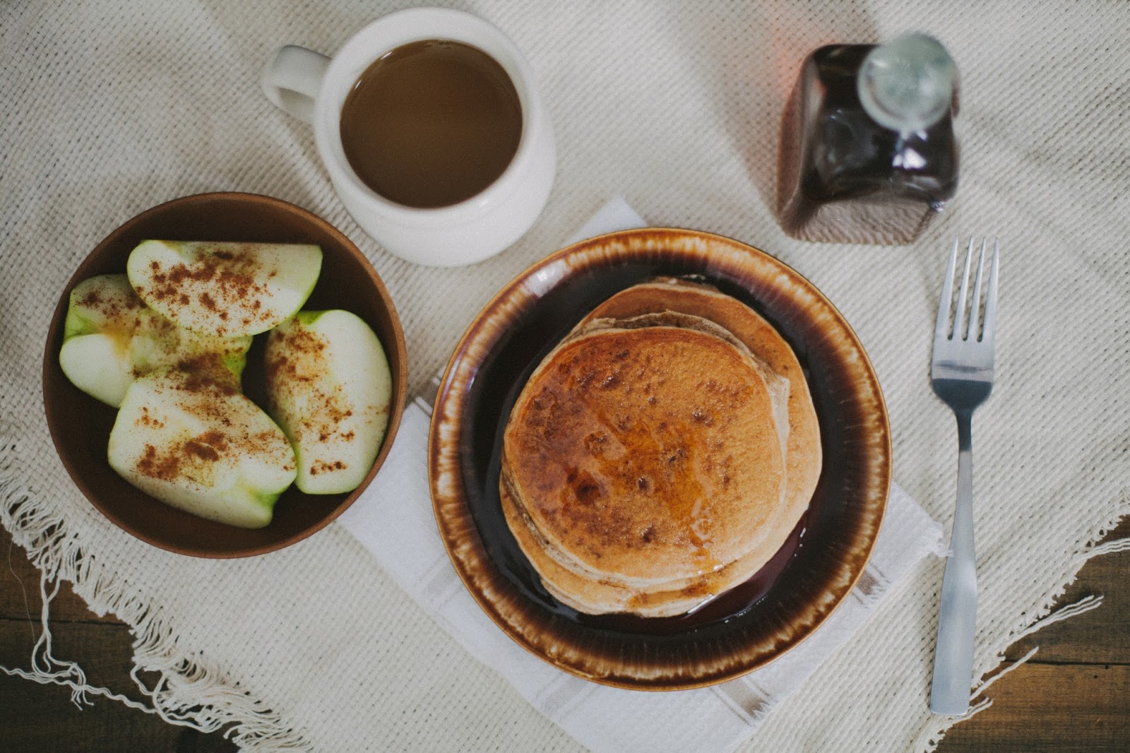 Sincerely, Kinsey Apple Cider Pancakes