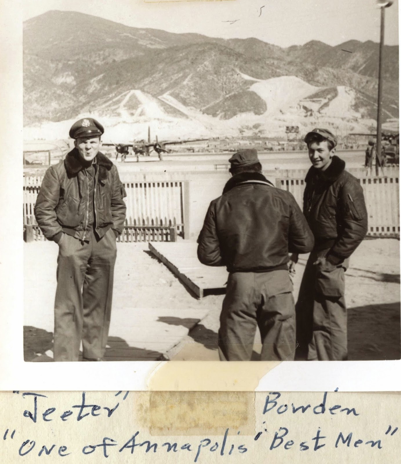 ABT UNK Friday's Faces From the Past Jeeter Bowden, "One of Annapolis' Best Men" 1952