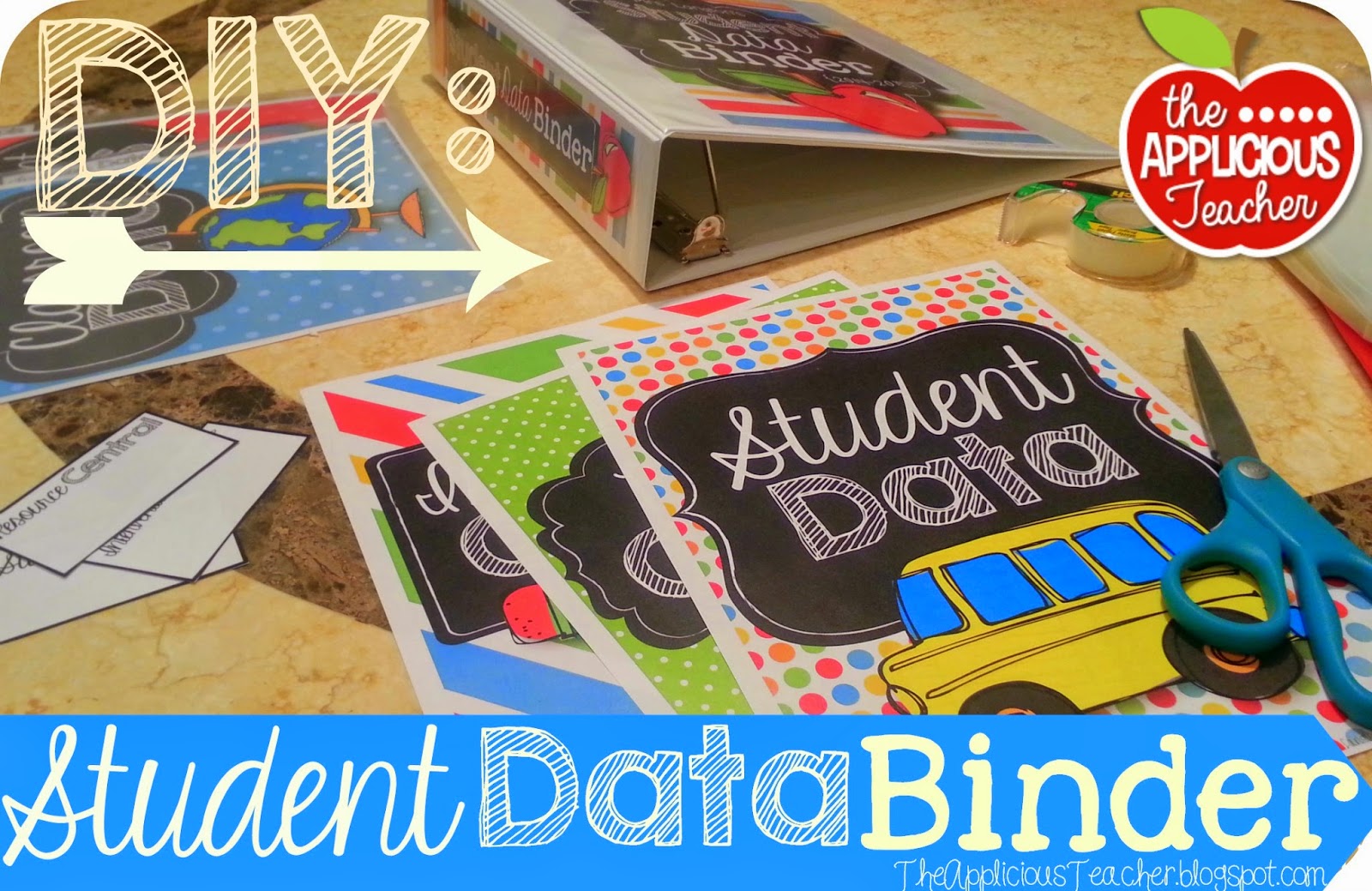 DIY Student Data Binder The Applicious Teacher Bloglovin’