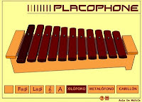 Toca los instrumentos de placas