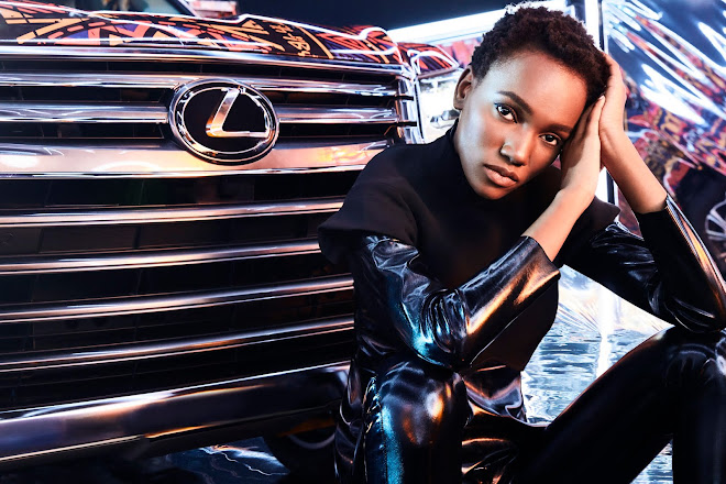 Herieth Paul for Lexus LX and Black Panther advertising campaign