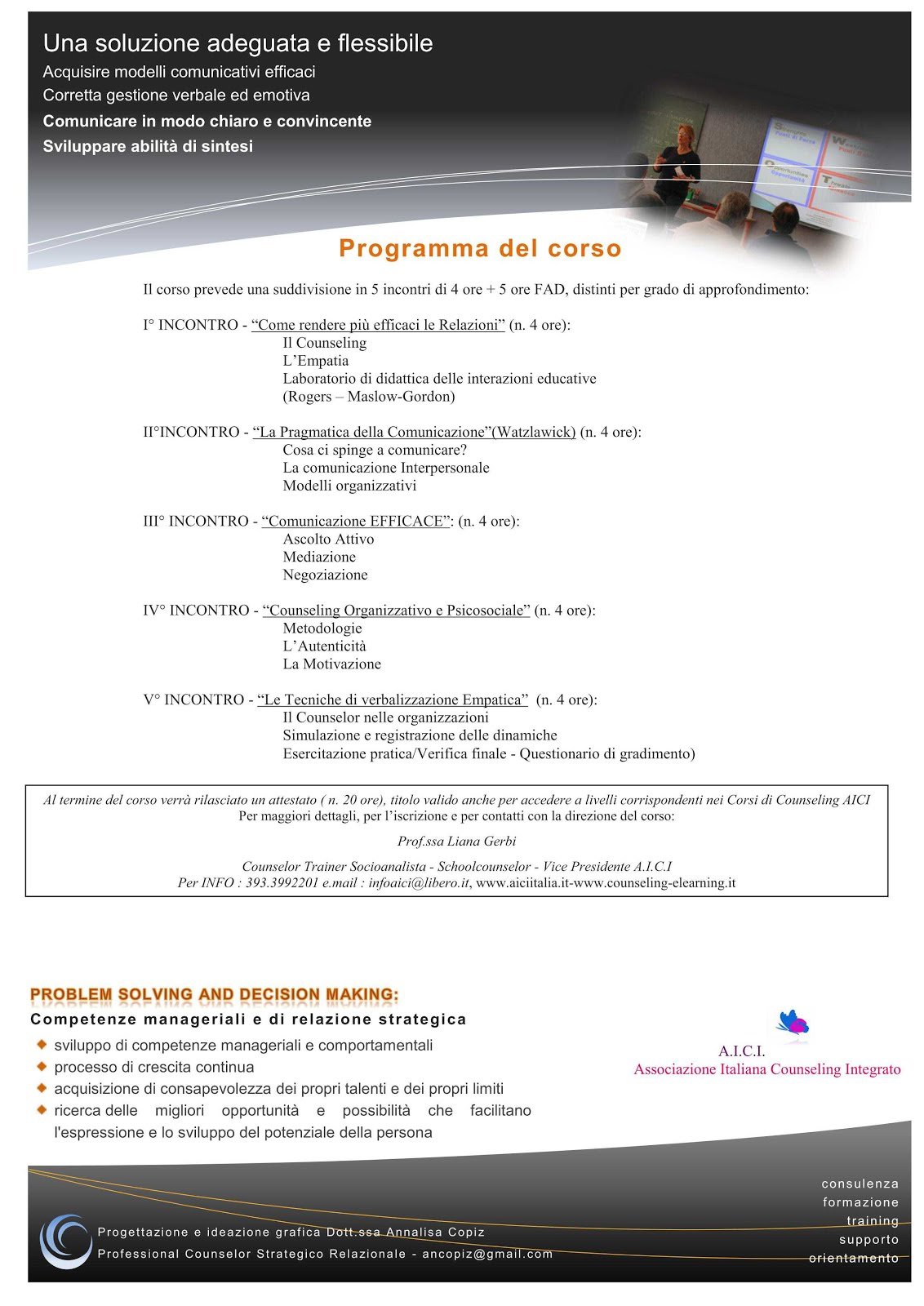 FORMAZIONE FORMATORI formarsi per non fermarsi