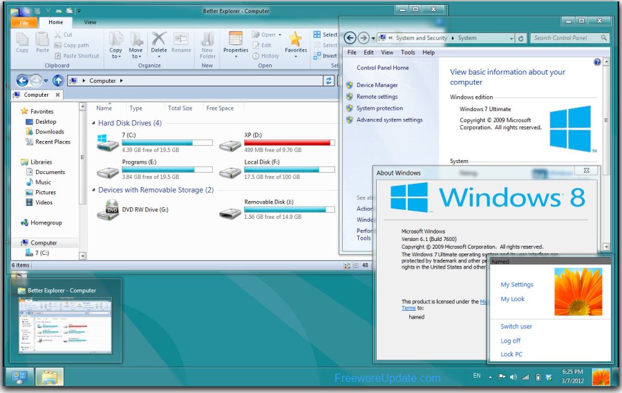 Transformation Pack For Vista To Windows 7 Ultimate
