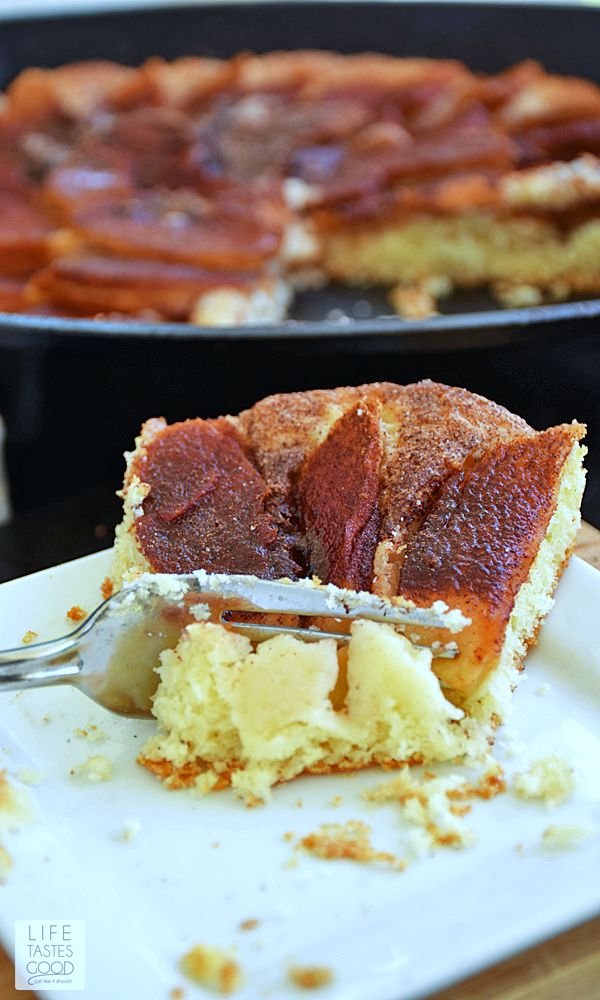 Skillet Apple Cake Life Tastes Good