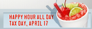 Tax Day 2012: Sonic Happy Hour All Day Long!