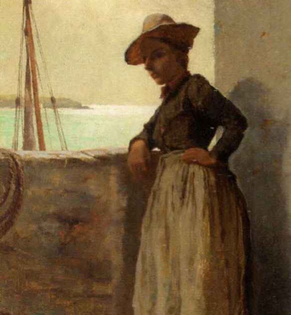 British Paintings Creswick Boydell The Fisherman S Daughter