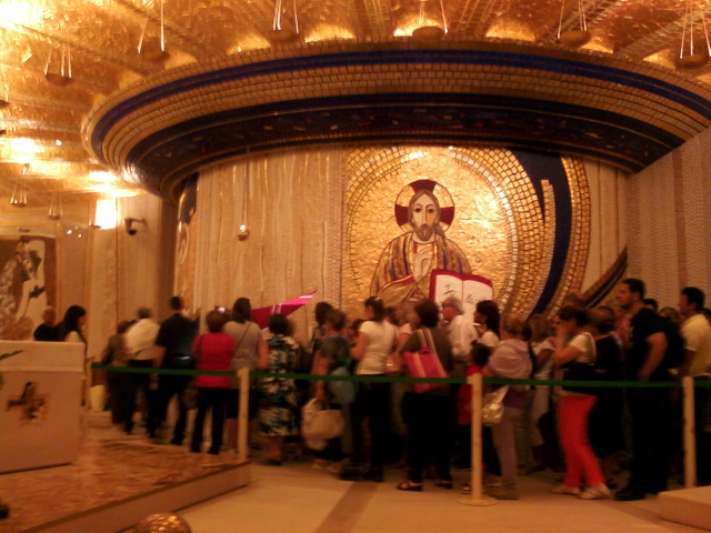 Tumba del Santo Padre Pio.