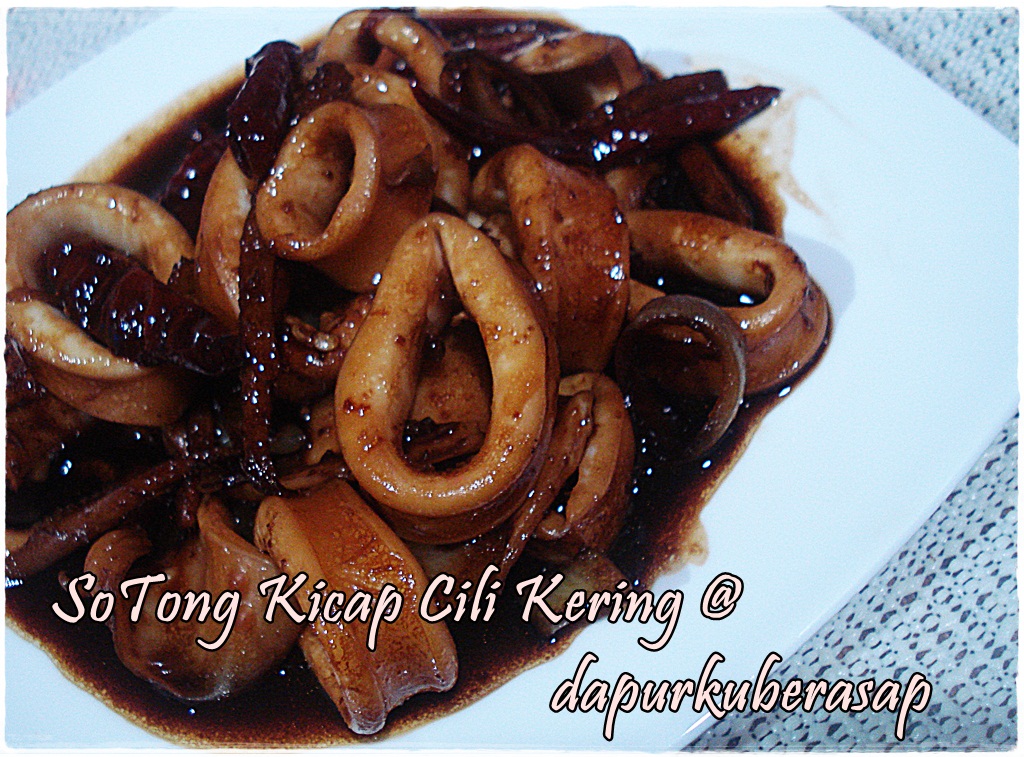 DaPurku Berasap Lagi...: Sotong Kicap Cili Kering