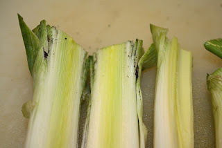Getting all the dirt out of leeks