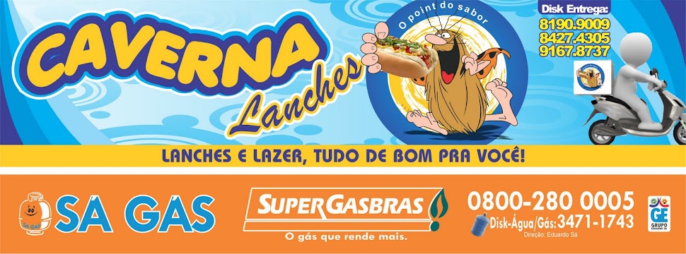 Caverna Lanches - O point do sabor!