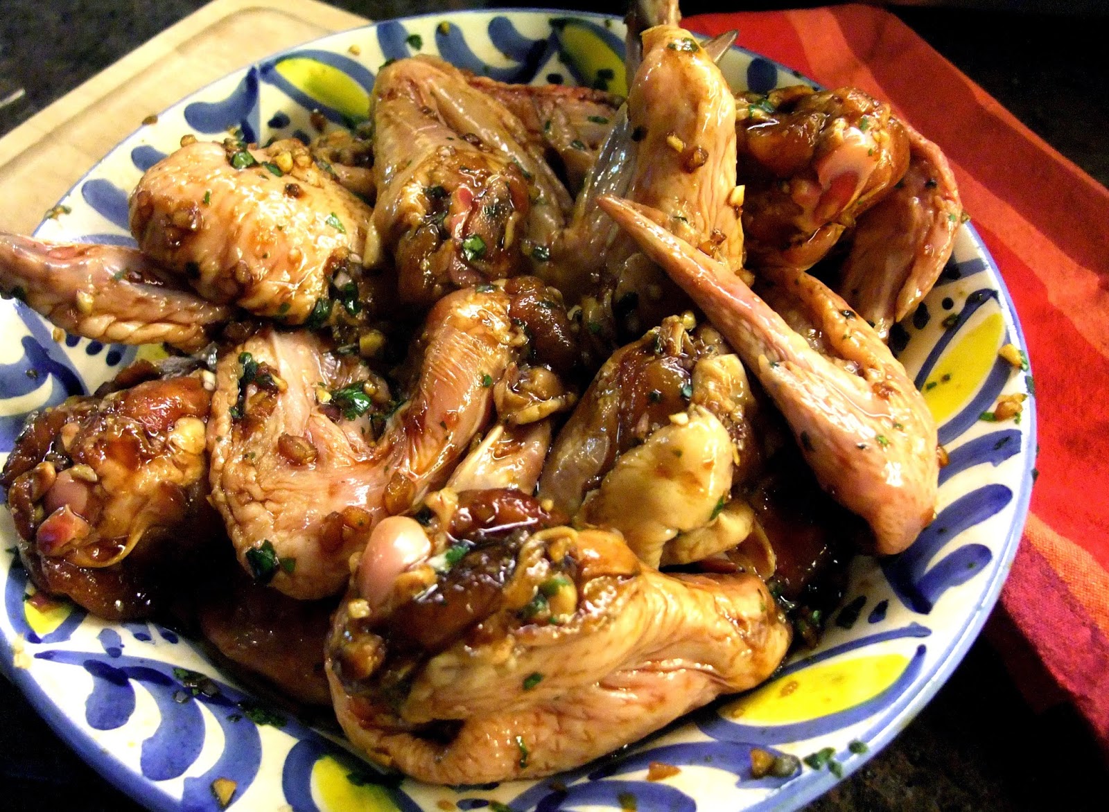 Susan's SavourIt! Cilantro Chicken Wings...