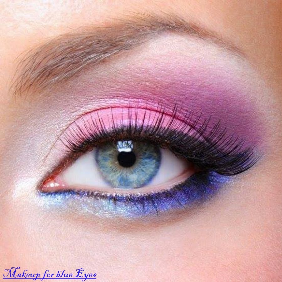 Makeup for blue Eyes