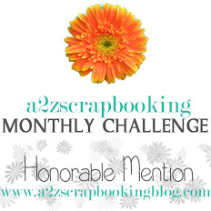 a2z Scrapbooking Honorable Mention