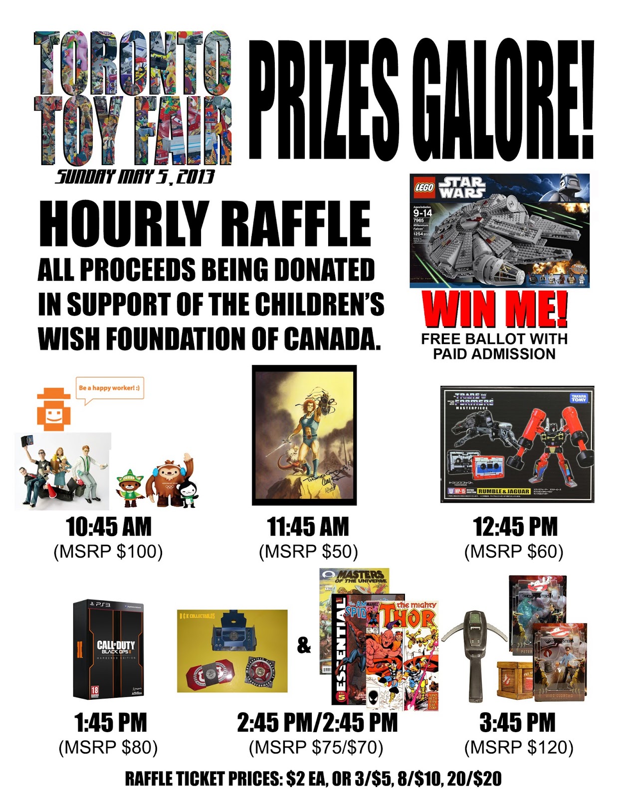Toronto Toy Fair Prizes Galore At Toronto Toy Fair!