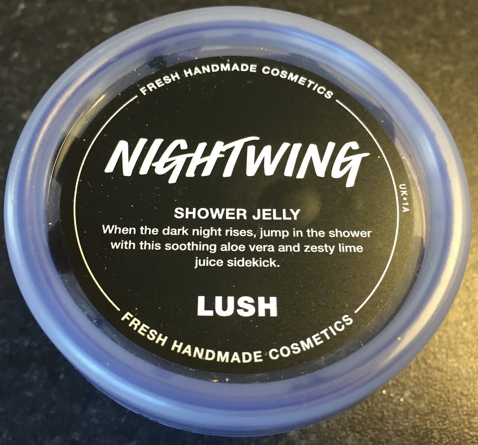 All Things Lush UK Nightwing Shower Jelly