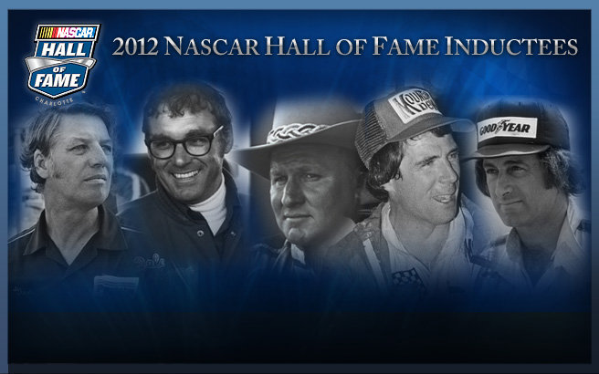 20, 2012 at the NASCAR Hall of