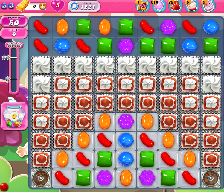 Candy Crush Saga 1221 Candy Crush Saga 1221