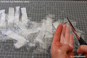 Körbchen aus Plastiktüte häkeln, Anleitung kostenlos