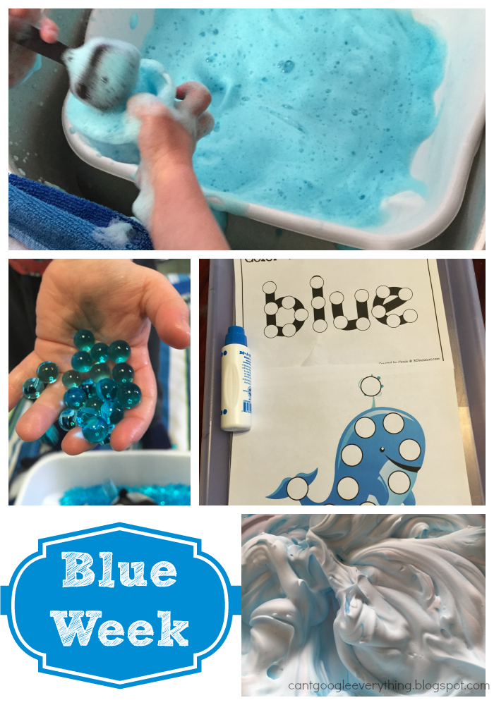 Color Week 3: Blue! - My Mini Adventurer