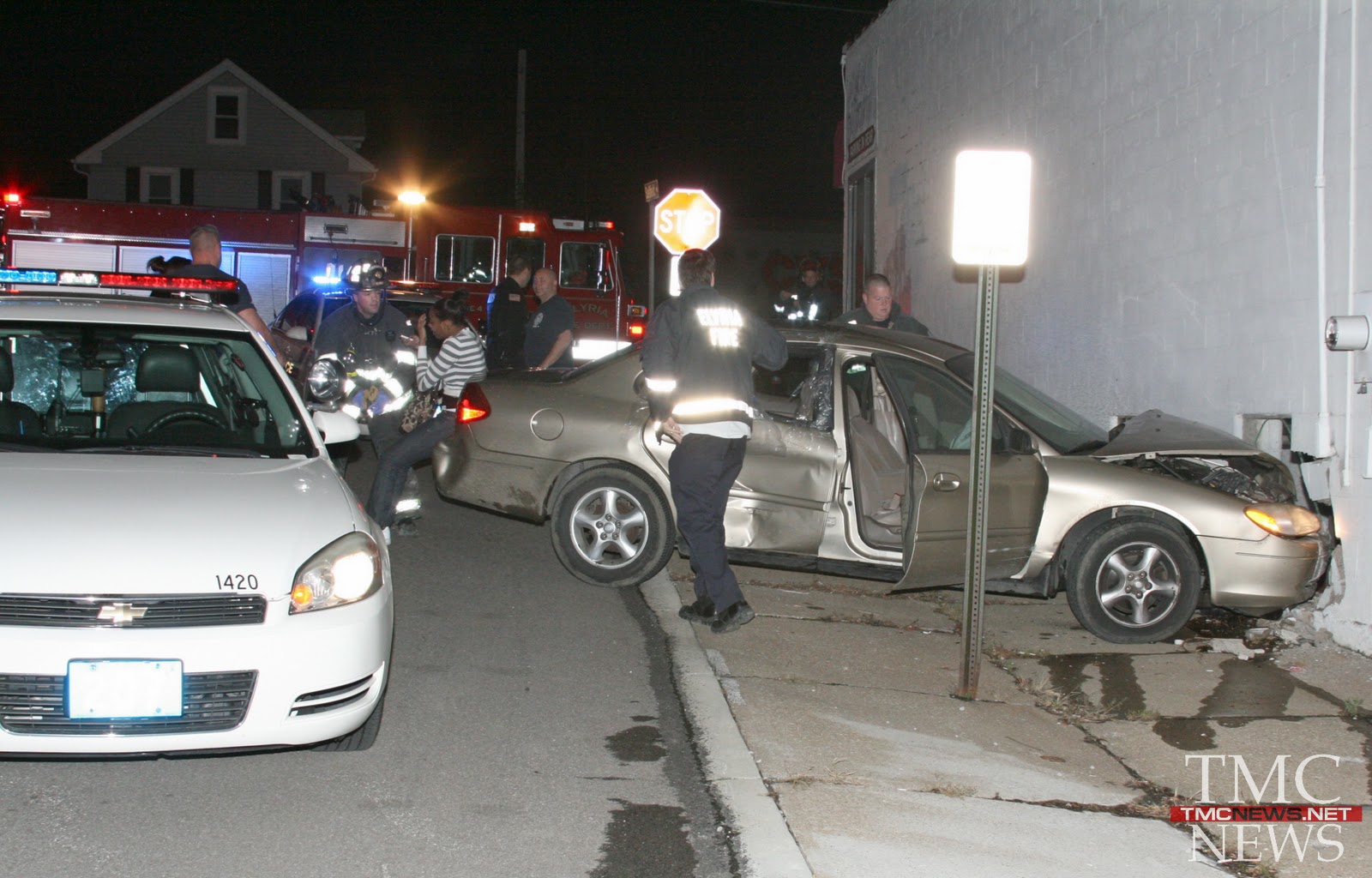 ELYRIA TEEN CRASHES INTO BUILDING