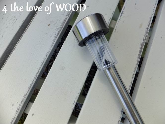 4 the love of wood DECORATING WITH SOLAR LIGHTS garden chandelier