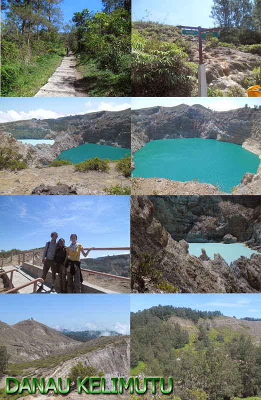 Danau Kelimutu ( Danau 3 Warna )