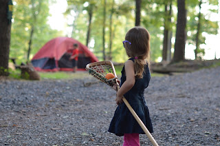 teaching kids how to camp