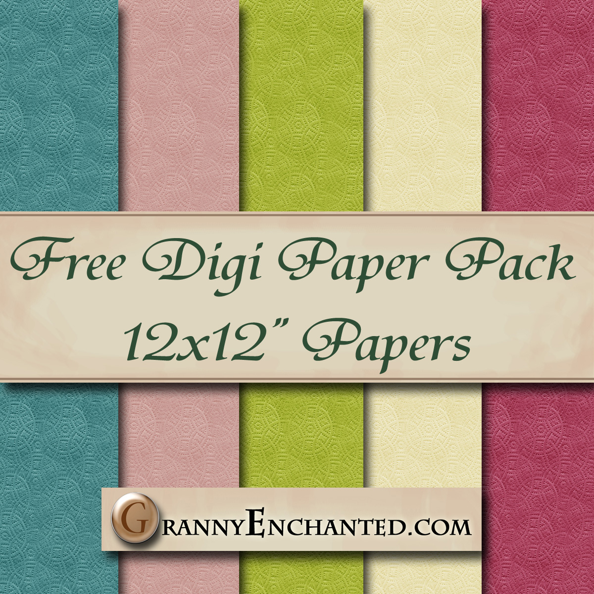 Granny Enchanted's Digital Scrapbook Library Gran's Whimsy Kit 31