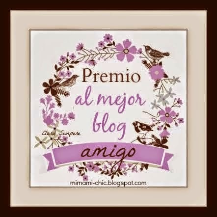 Premio al mejor blog amigo