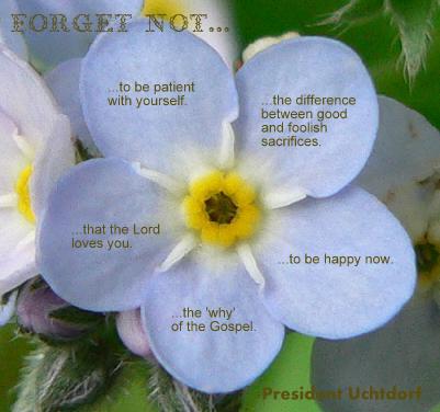 forget me not elder uchtdorf forget me not elder uchtdorf