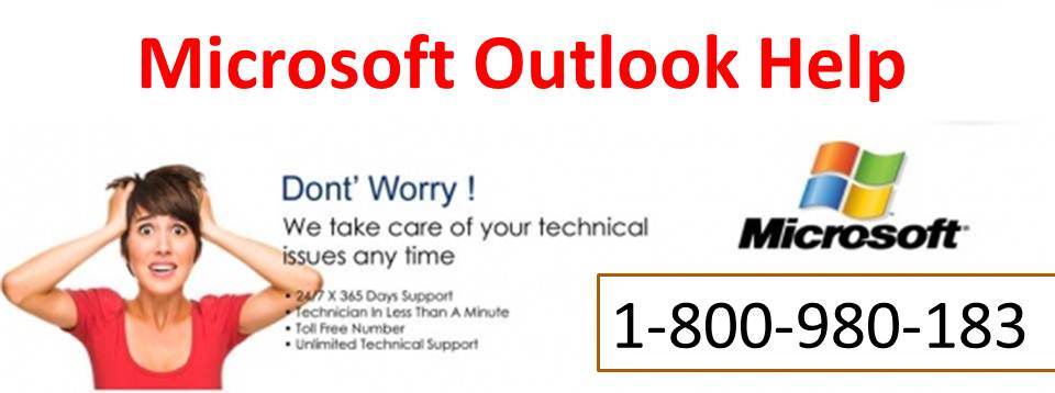 For instantaneous Microsoft Outlook Help  Dial 1-800-980-183