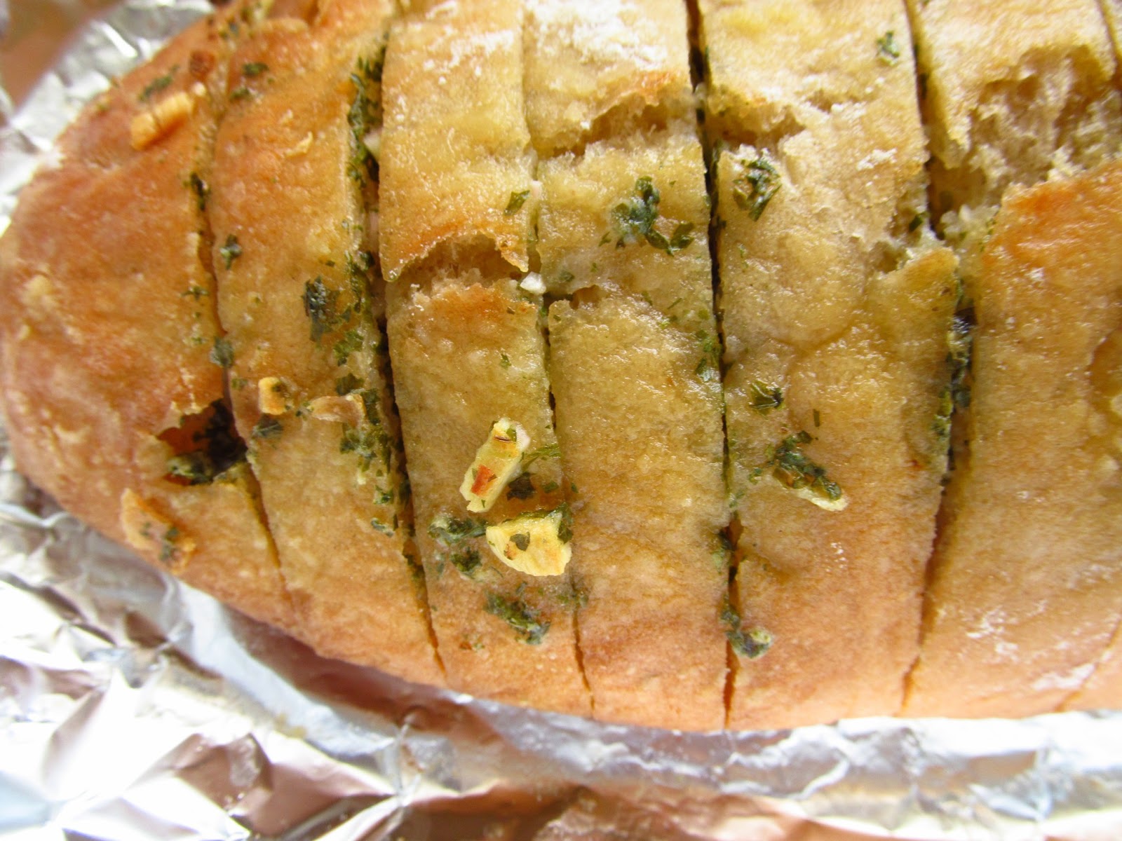 Good Food, Shared Ciabatta Garlic Bread