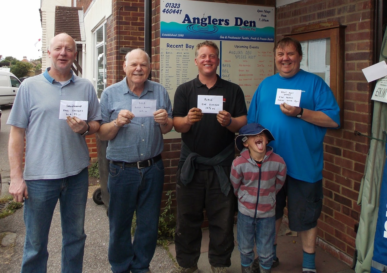 Sussex Sea Angling with Anglers Den Sussex Anglers Den Specimen Hunt