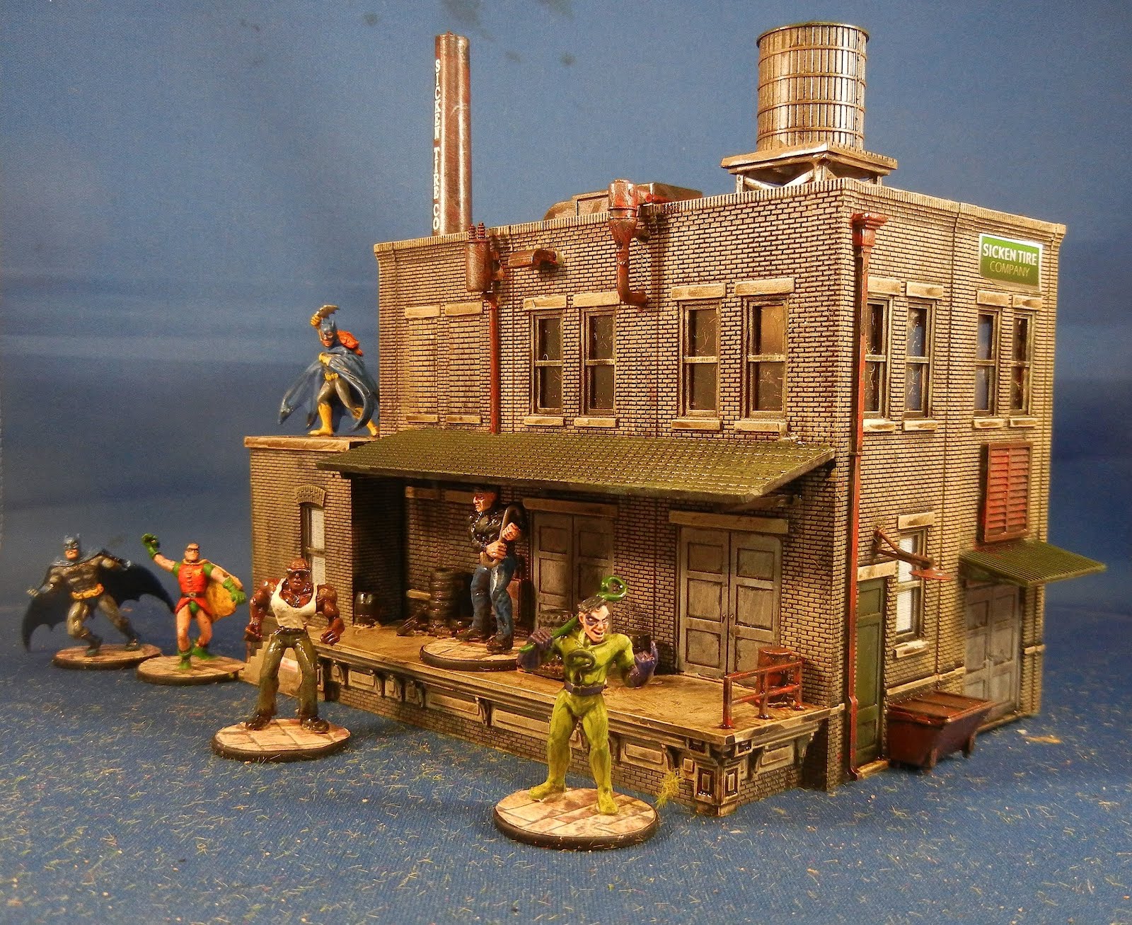 Bob's Miniature Wargaming Blog Terrain for superheroes