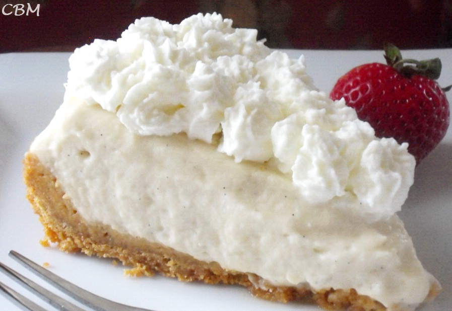 Dans La Cuisine De Blanc Manger Tarte A La Vanille Ricardo
