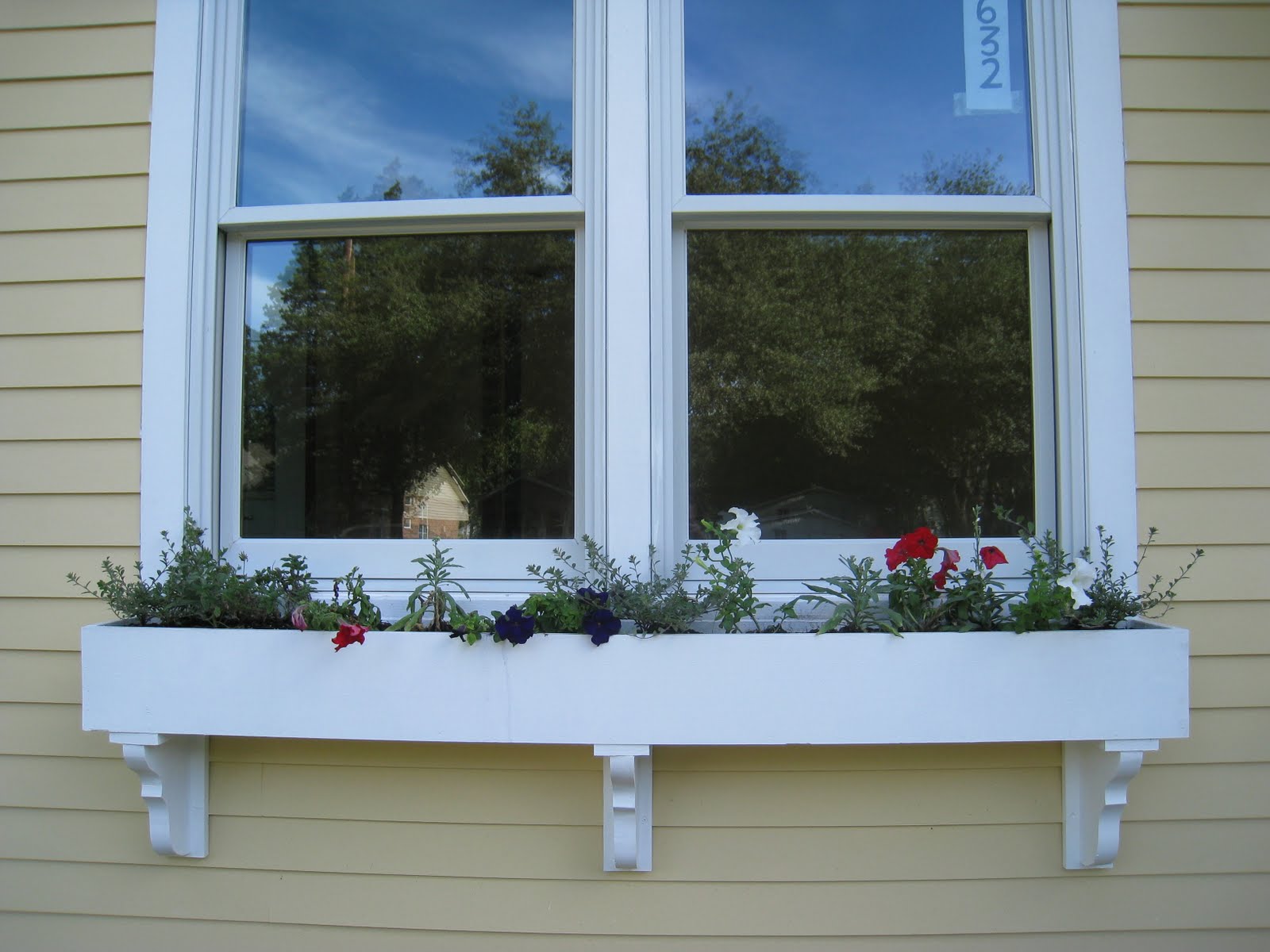 Two Men and a Little Farm THE BEAUTY OF FLOWERS IN A WINDOW BOX