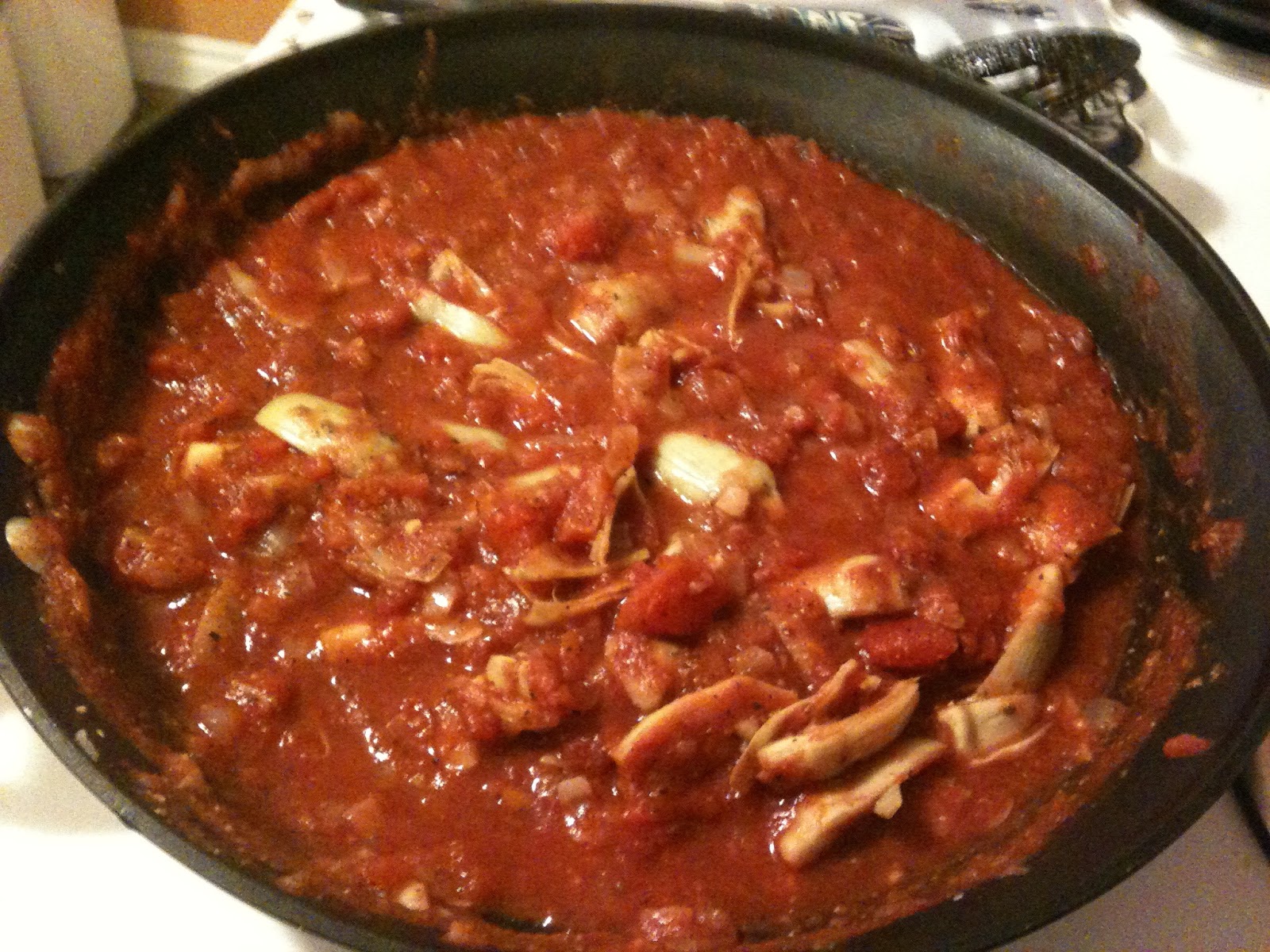 The VegTable Penne Marinara With Artichoke Hearts