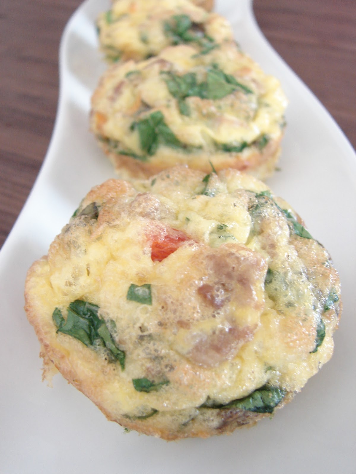 The Royal Cook Sausage and Veggie Egg Muffins