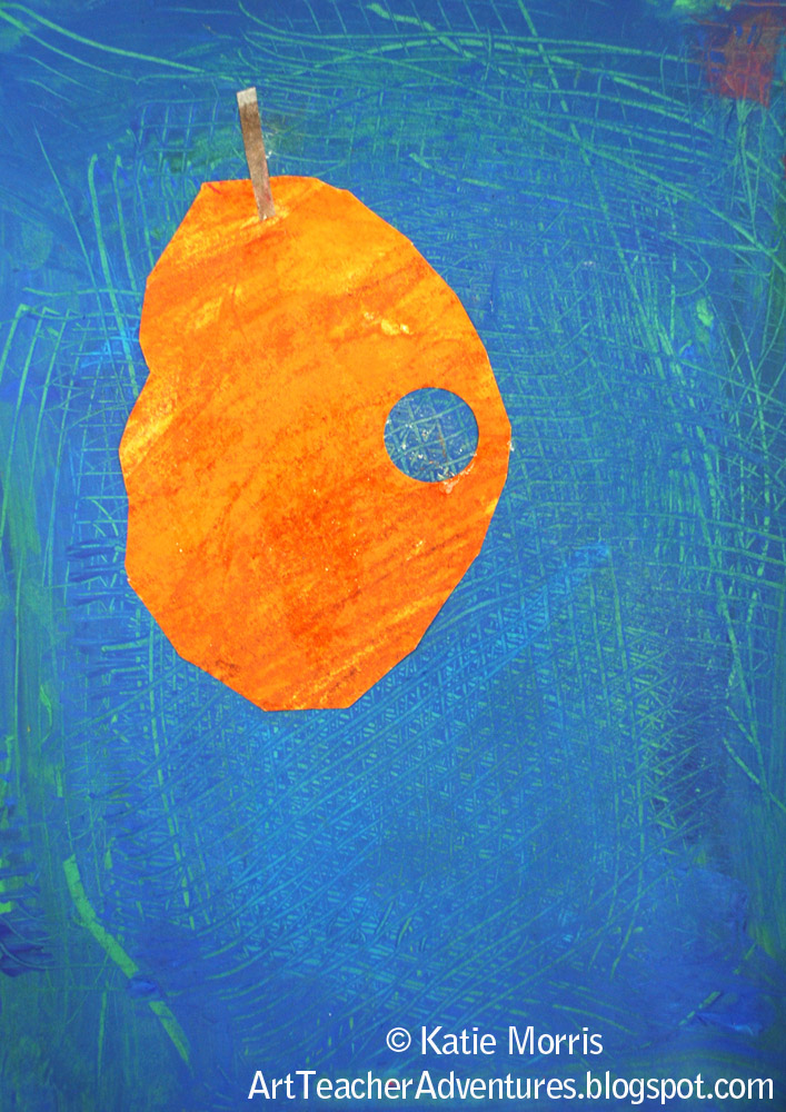 Adventures of an Art Teacher: K- The Very Hungry Caterpillar's Fruit