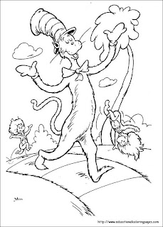 Dr Seuss Coloring Pages