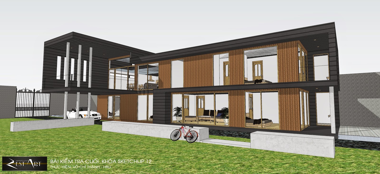 Khóa học Sketchup Vray - 8