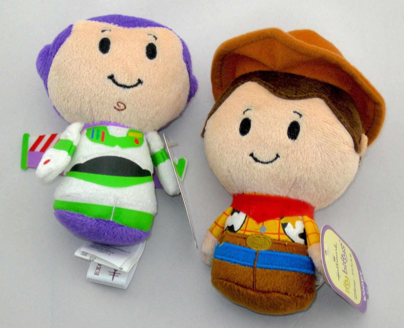 Hallmark Itty Bittys Small Plush Pair Buzz & Woody NEW Toy Story
